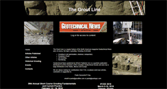 Desktop Screenshot of groutline.com